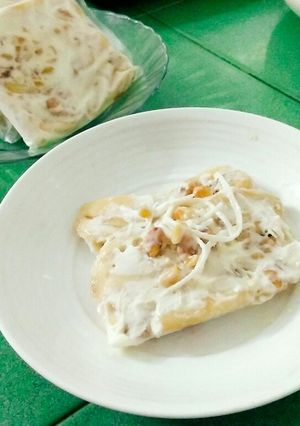 Hình của món Kem chuối dừa đậu phộng.
