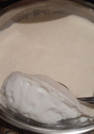 صورة لوصفة اللبن الرايب