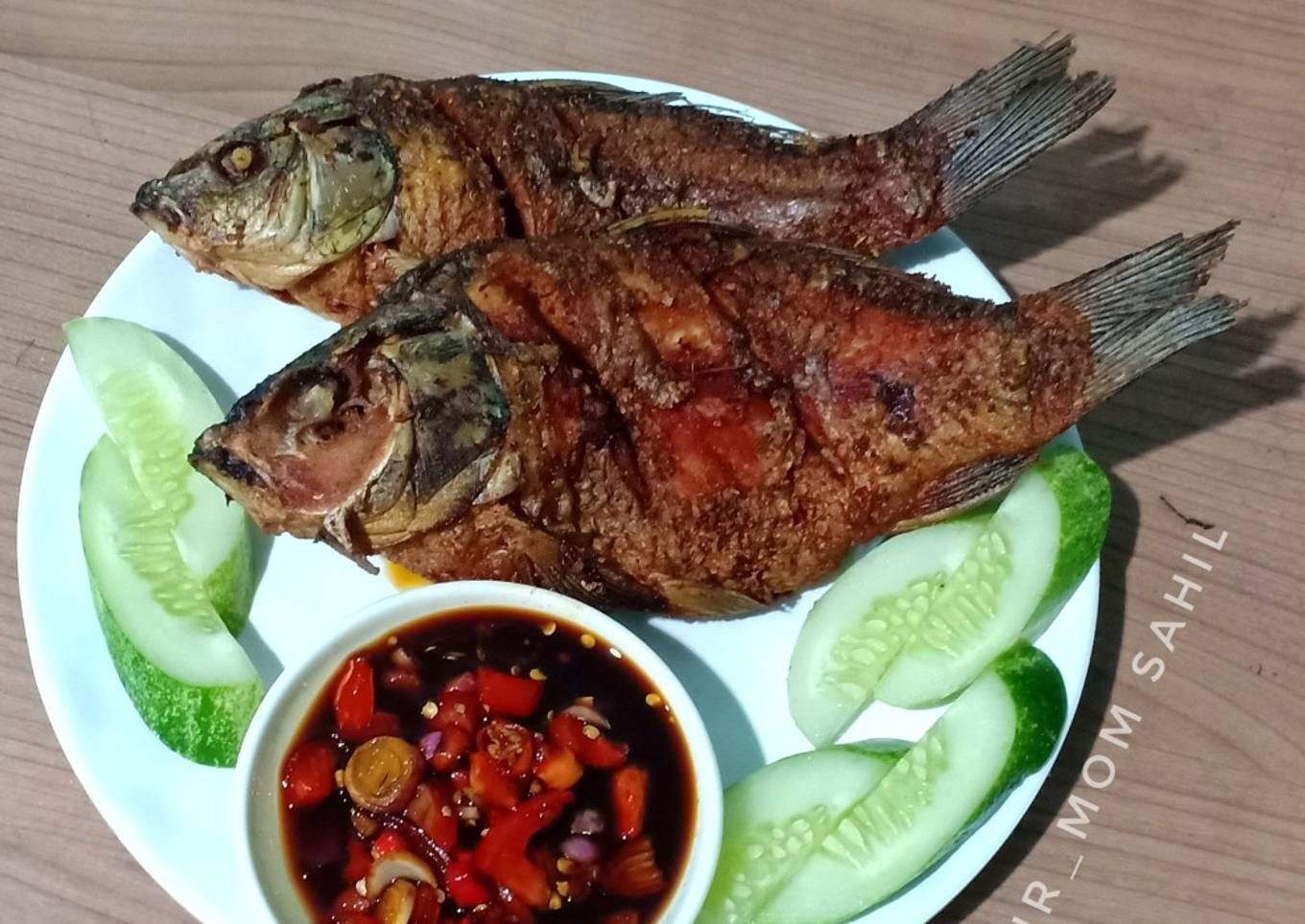 15. Ikan Mas Goreng Sambel Kecap