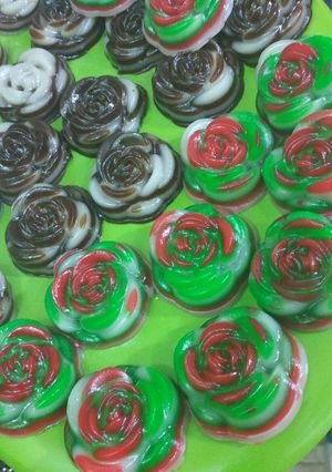 Foto resep Kue Lapis Bunga