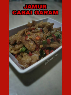 Foto resep Jamur Cabai Garam