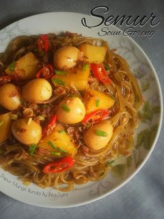 Foto resep Semur Soun Goreng