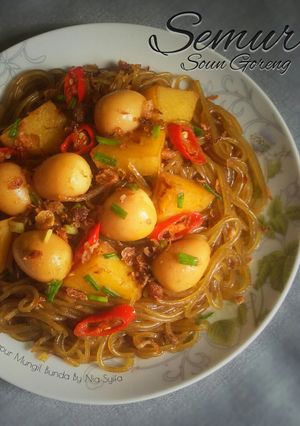 Foto resep Semur Soun Goreng