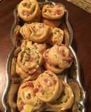Ham and pickle crescent pinwheels