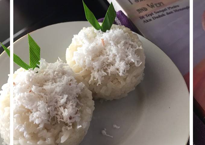 Yuk intip, Cara termudah bikin Urap ketan kelapa yang spesial