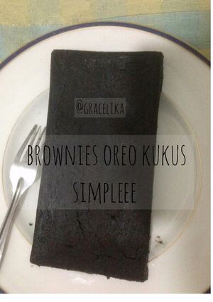 Foto resep Brownies oreo kukus simple 2 bahan