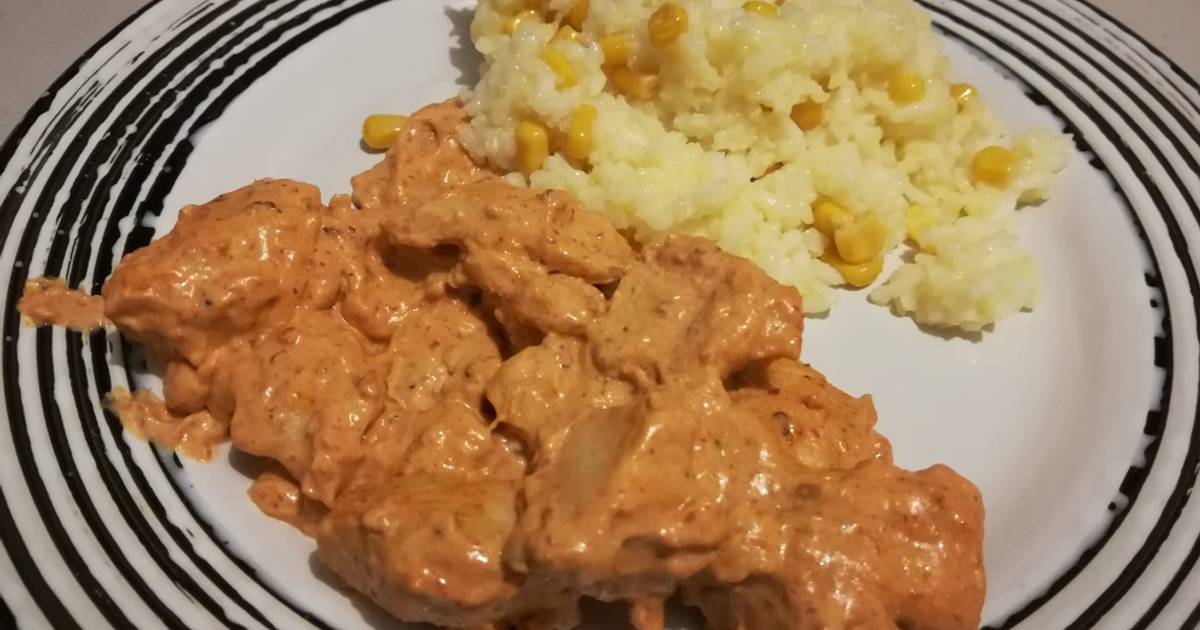 Pollo en Chipotle con Crema Receta de Diana Beltrán - Cookpad