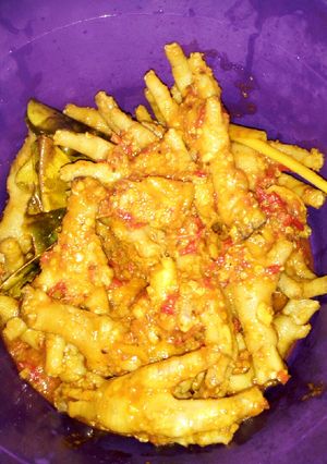 Foto resep Ceker pedas