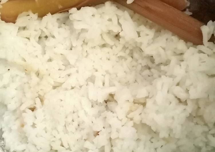 Cara Mudah Membuat Nasi gurih rice cooker Lezat