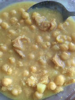 عکسی از دستور سوپ نخود و سیرابی