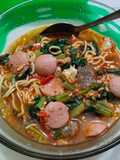 Seblak kuah mie