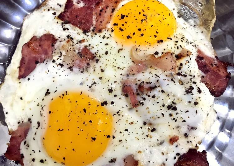 Simple Bacon and Egg