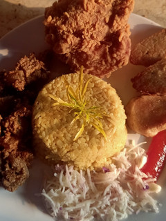 Foto resep Nasi Kuning Ayam Crispy