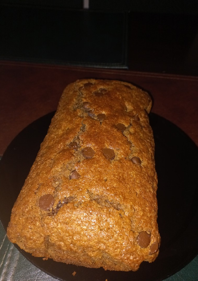 Una foto de Queque húmedo de chocolate y chips de chocolate 1, 2, 3, 😁