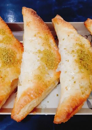 صورة لوصفة فطائر بالقشطة