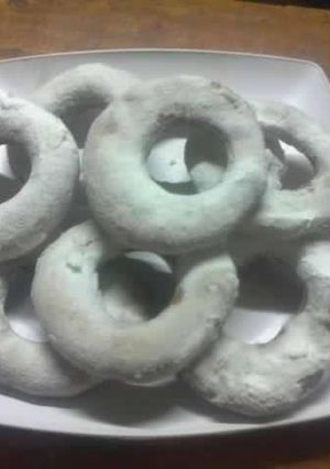 Una foto de Rosquitas con azúcar impampable