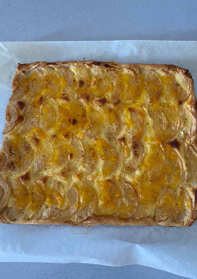Una foto de Tarta de manzana
