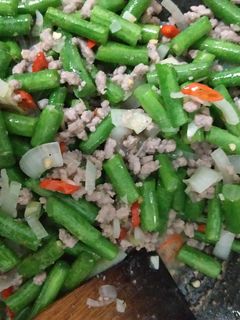 Foto resep Tumis Buncis Daging Giling
