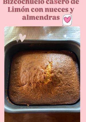 Una foto de Bizcochuelo de Limón 🍋👩🏻‍🍳