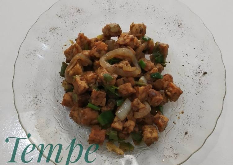 Tempe Bumbu Lada Hitam