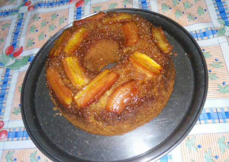 Bolo de Banana com Canela