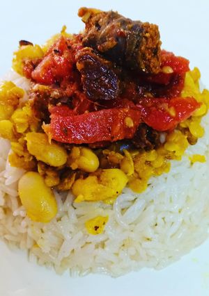Une photo de Rougail de saucisses de Cyril Lignac a ma façon 😉