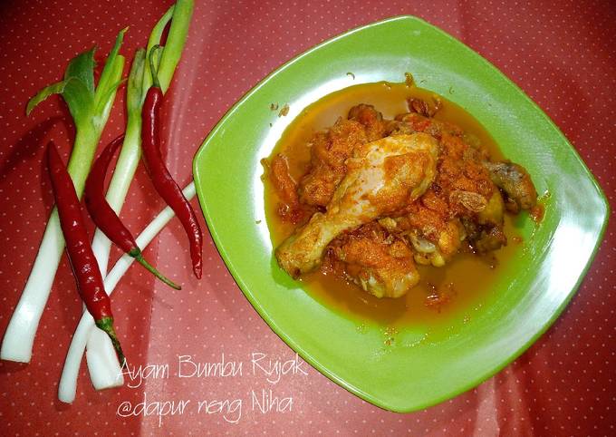 Resep Ayam Bumbu Rujak #1resepterbaruku yang Enak