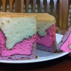 Chiffon Island Cake (putih telur) রেসিপির প্রধান ছবি