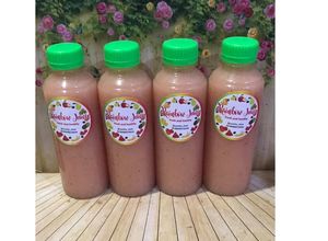 Foto resep Diet Juice Guava Pear Passion Fruit Peach Apple