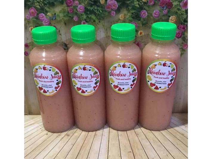 Resep Mudah Diet Juice Guava Pear Passion Fruit Peach Apple Lezat Mantap