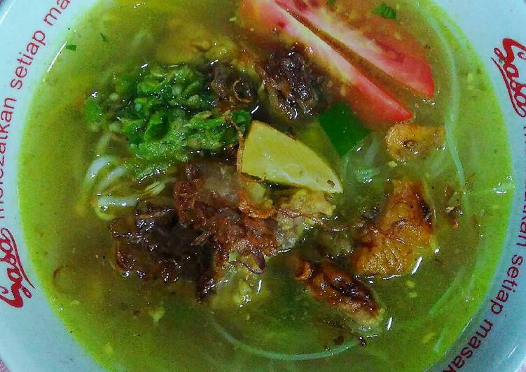 Resep Soto Sapi ala Nana, Enak Banget