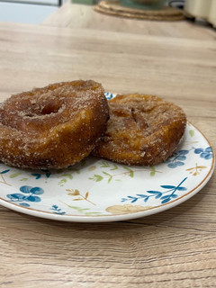 Una foto de Torrijas de donut