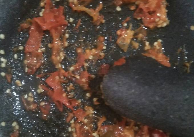Wajib coba! Bagaimana cara membuat Sambal soto khas semarang#pekaninspirasi  gurih