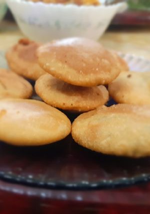 A picture of Green peas Kachori.