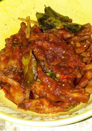 Foto resep Ceker pedas simpel dan mudah
