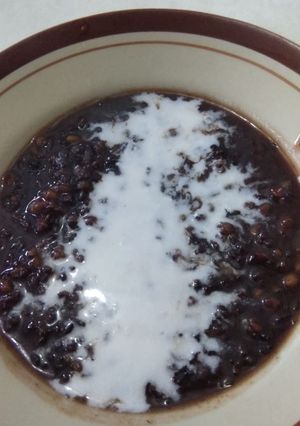 Foto resep Bubur ketan hitam