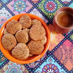A picture of Methi mathri recipe.