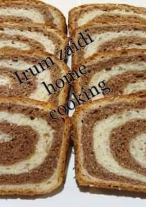 A picture of 🍫🍞Chocolate Swirl Sandwich Bread🍞🍫.