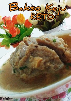 Foto resep Bakso Keju #ketofriendly #ketofy #debm #tanpa tepung