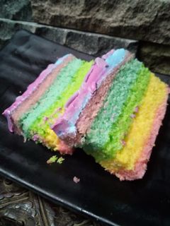 Foto resep Rainbow cake Ny. Liem
