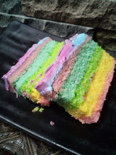 Foto resep Rainbow cake Ny. Liem