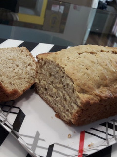 Una foto de Budín de manzana