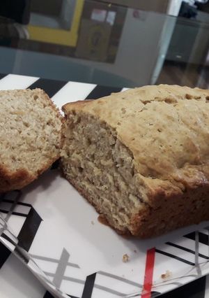 Una foto de Budín de manzana