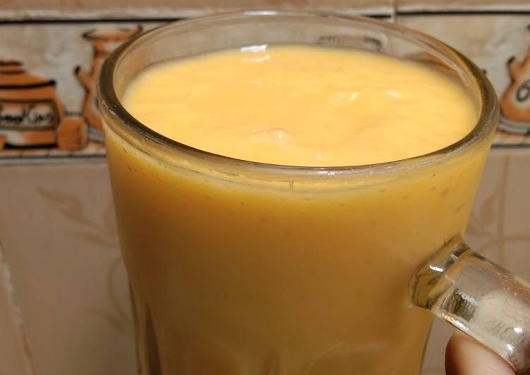 Langkah Mudah untuk Membuat Mix juice malon (mangga melon), Enak