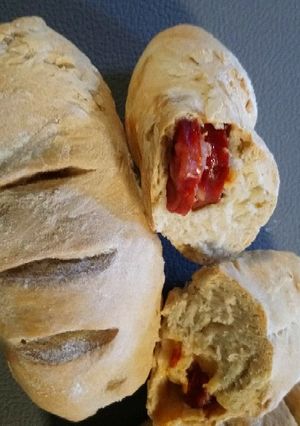 Foto de Pãozinho de chouriço