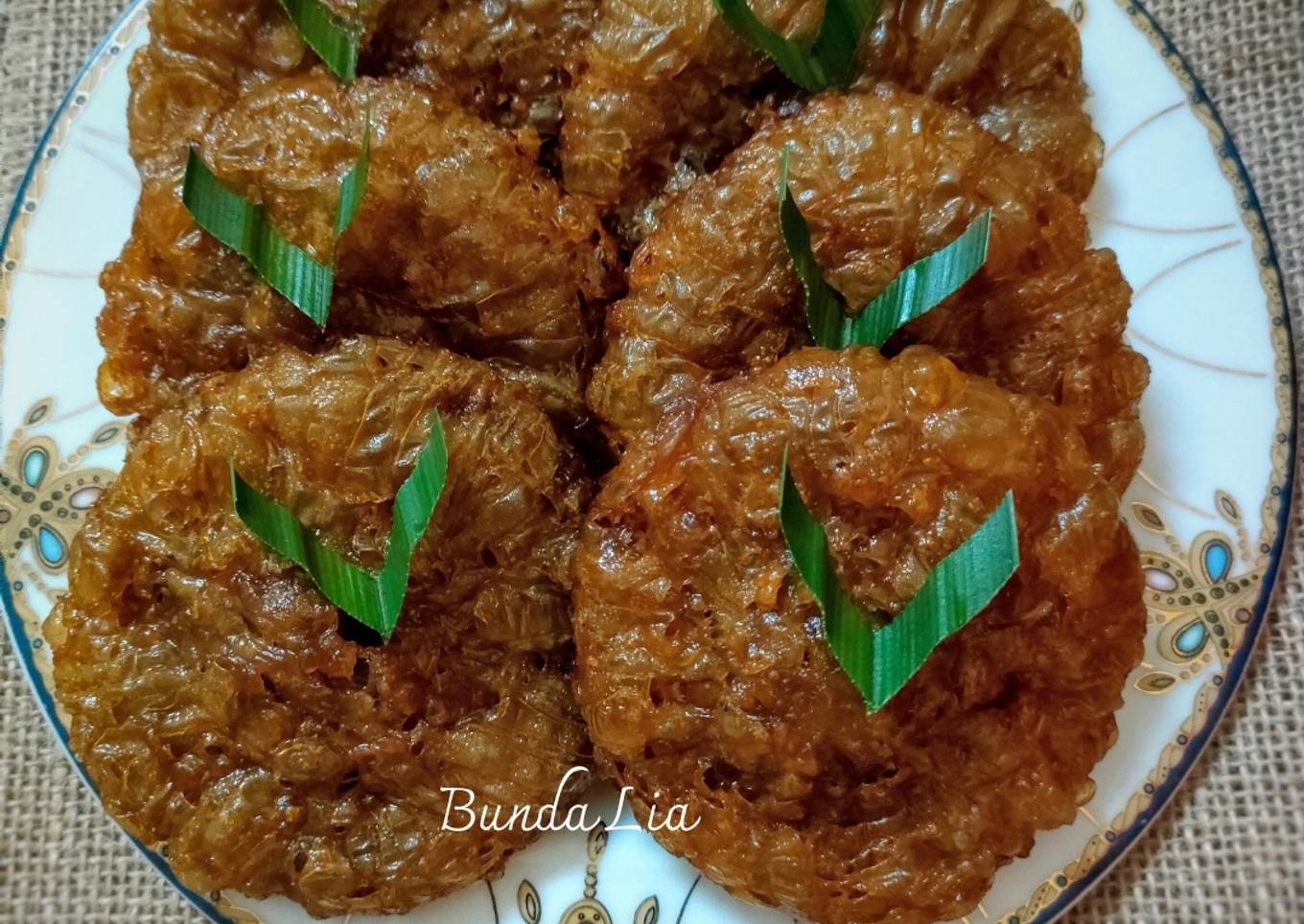 Kue Cucur Gula Merah Empuk
