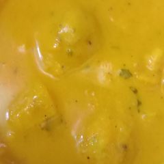 Kadhi pakoda A picture of Kadhi pakoda.