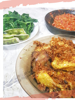 Foto resep Ayam goreng Serundeng kelapa