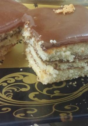 صورة لوصفة كيكه الخشب بالتوفي