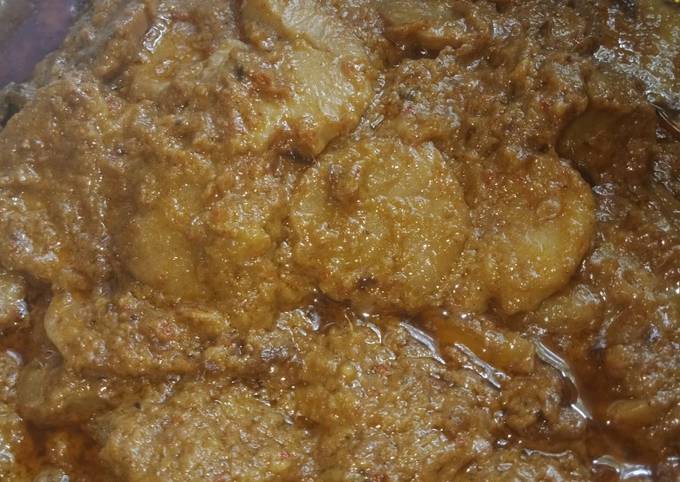 Rendang jengkol anti bau super yummie ala MaZa